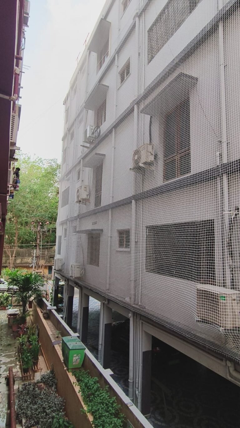 Pigeon Net For Buildings Installation Done By Experts In Pigeon Safety Nets
